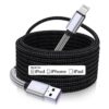 Cable de carga extra largo para iPhone de 15 pies_1