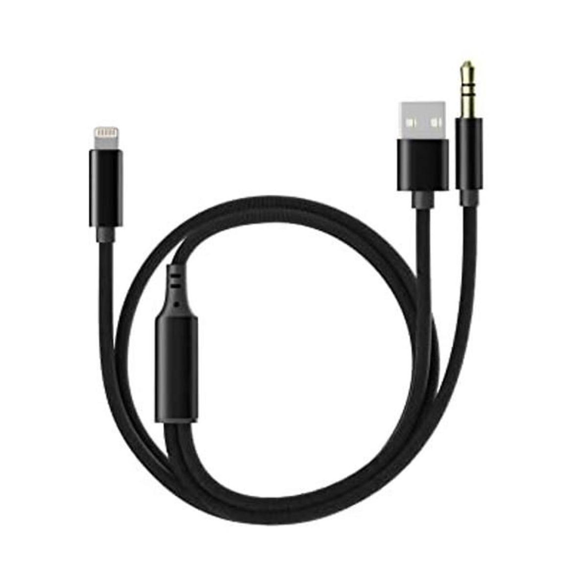 Cable de carga de audio para iPhone certificado Apple