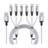 Cable de carga múltiple 10 pies paquete de 2 cables de_1