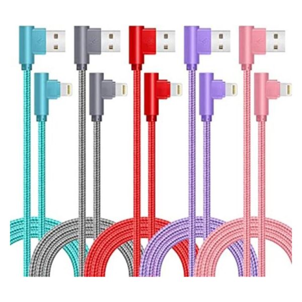 Cable de carga para iPhone cable Lightning en ángulo_1