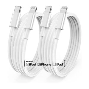 Cable de carga rápida largo para iPhone 12 13 14 de 6_1