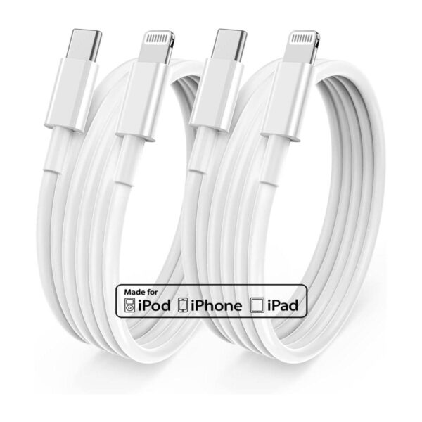 Cable de carga rápida largo para iPhone 12 13 14 de 6_1