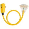 Cable de extensión GFCI para exteriores iluminado de 3_1