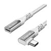 Cable de extensión USB C corto para Thunderbolt 3 Fasgear_1