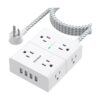 Cable de extensión de 10 pies regleta protectora de_1