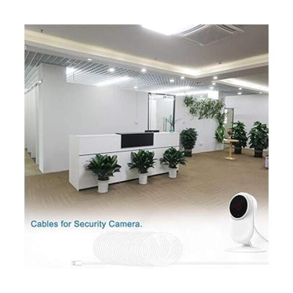Cable de extensión de alimentación de 3 pies para Wyze Cam_5