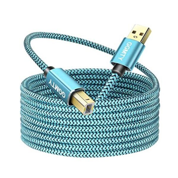Cable de impresora GGMTY de 15 pies cable de impresora