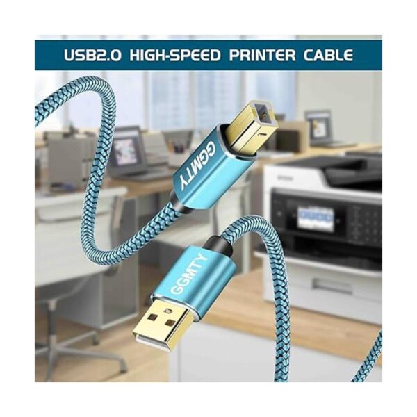 Cable de impresora GGMTY de 15 pies cable de impresora