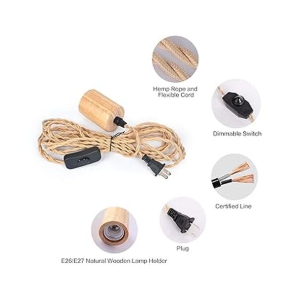 Cable de luz colgante industrial con interruptor_2