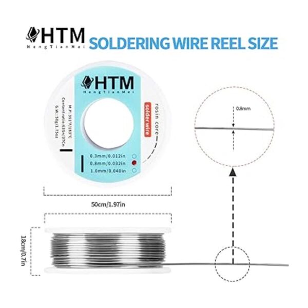 Cable de soldadura de baja temperatura con núcleo de_3