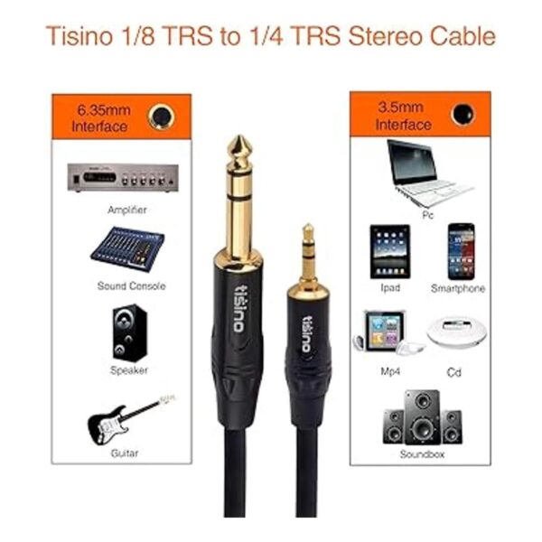 Cable estéreo DISINO de 18 a 14 de 0.138 in mini Jack_3