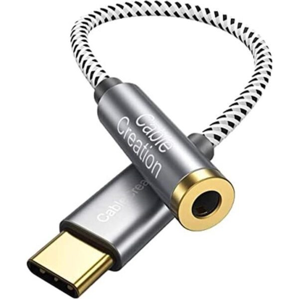 CableCreation Adaptador USB C a 0.138 in para auriculares_1