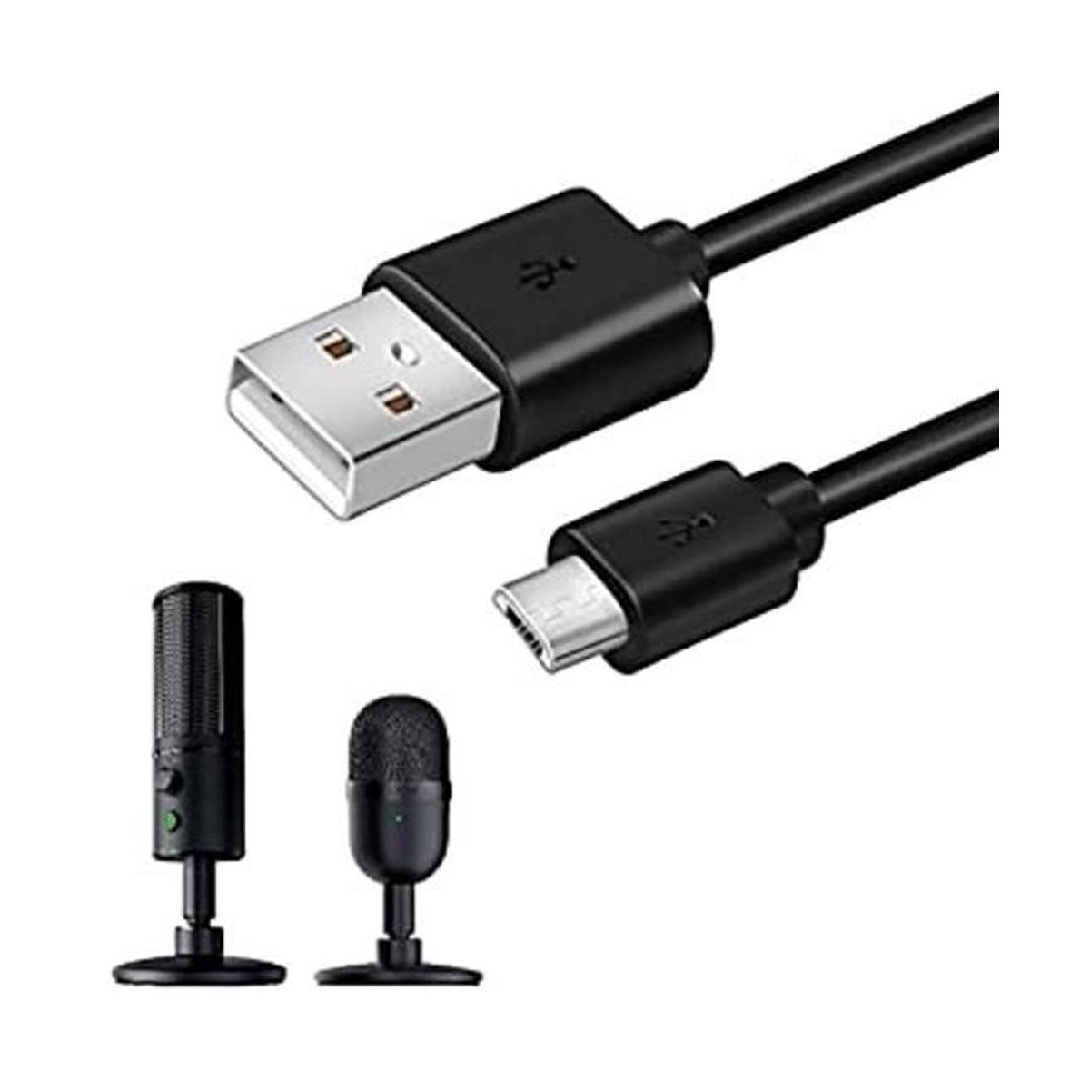 Cable micro USB de 10 pies de largo para micrófono de