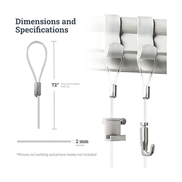 Cables de nailon para colgar 0.079 in de diámetro 72_3