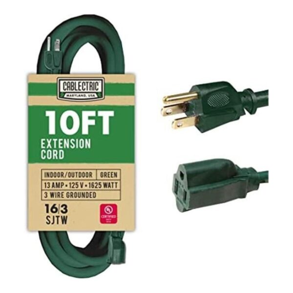 Cablectric Cable de extensión para exteriores de 10 pies_1