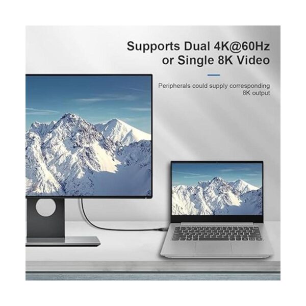 CableDeconn 1M USB4 Compatible con Thunderbolt 4 8K 5K 1M_6