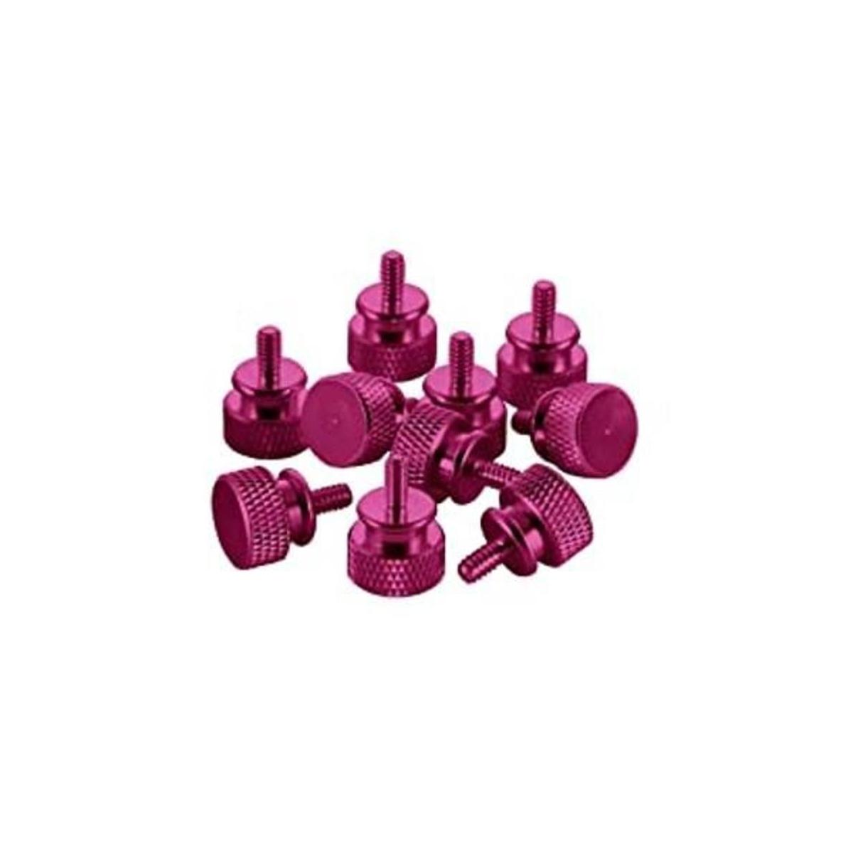 CableMod Tornillos de aluminio anodizado rosa UNC 632
