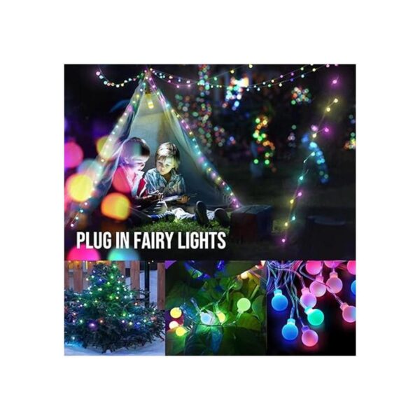Cadena de luces LED con enchufe USB 16 colores que_3