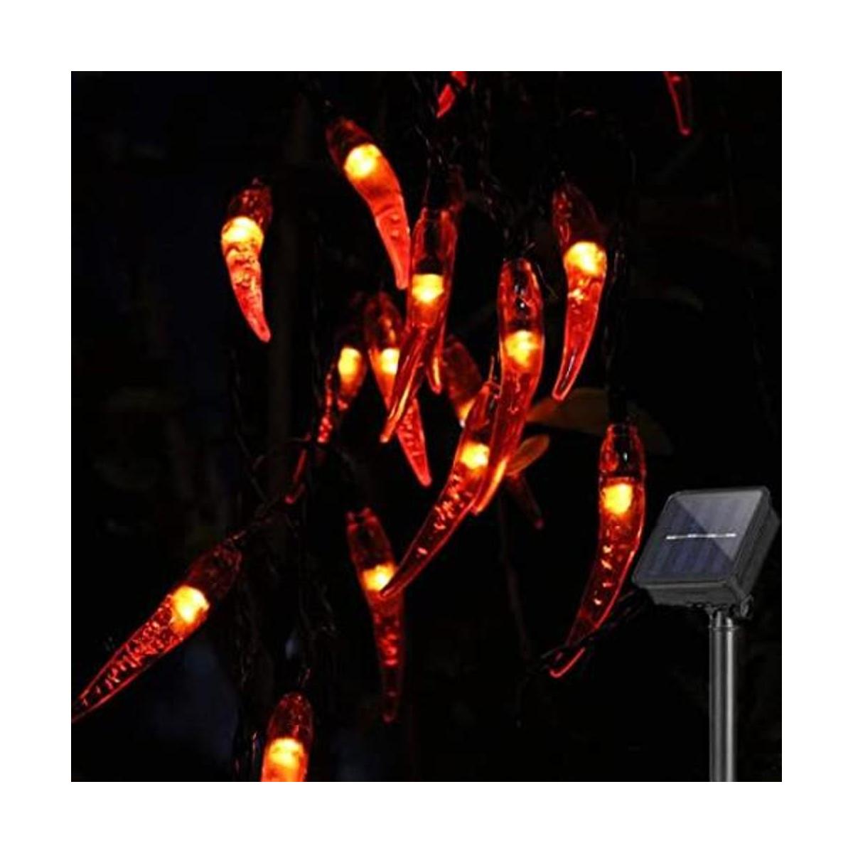 Cadena de luces Chili 20 luces LED de 10 pies funciona