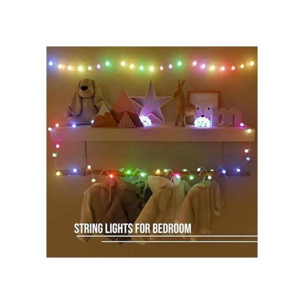 Cadena de luces LED con enchufe USB 16 colores que_4