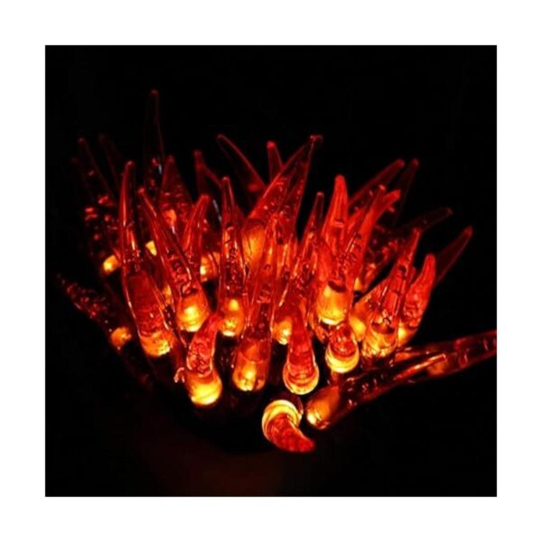 Cadena de luces Chili 20 luces LED de 10 pies funciona