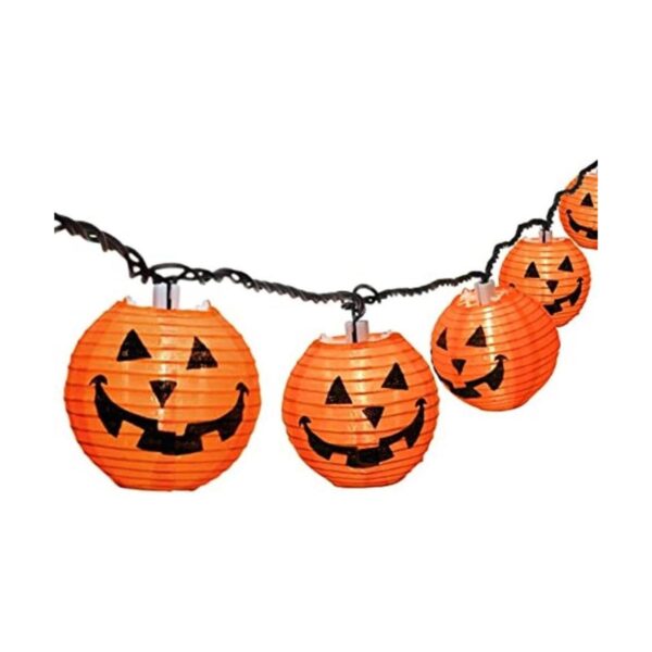 Cadena de luces de calabaza de Halloween cadena de luces_1