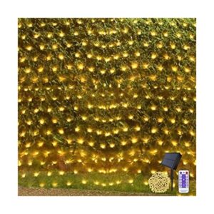 Cadena de luces de red alimentadas por energía solar para