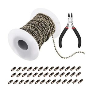 Cadenas de bolas de acero inoxidable de 65 pies cadena de