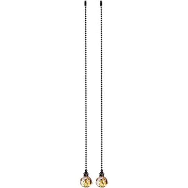 Cadenas colgantes de cristal para ventilador de techo 2