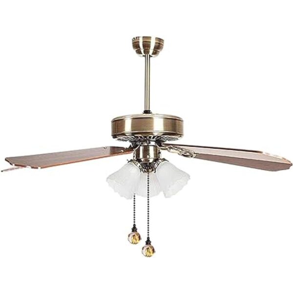 Cadenas colgantes de cristal para ventilador de techo 2