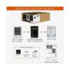 Cadet ComPak el calefactor para pared con termostato más_5