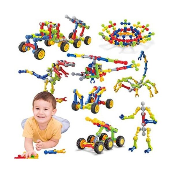 Caferria Kit de construcción para niños juguetes STEM_1