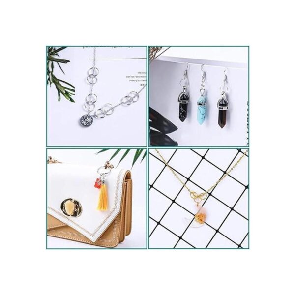 Caffox Anillos divididos para hacer joyas 700 piezas de