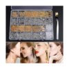 Caffox Kit de suministros para hacer aretes 2900 piezas