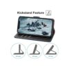 Caislean Funda tipo cartera para Galaxy A12 bloqueo RFID_5