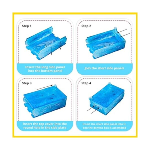 Caja de almacenamiento de dominó de resina molde de_4