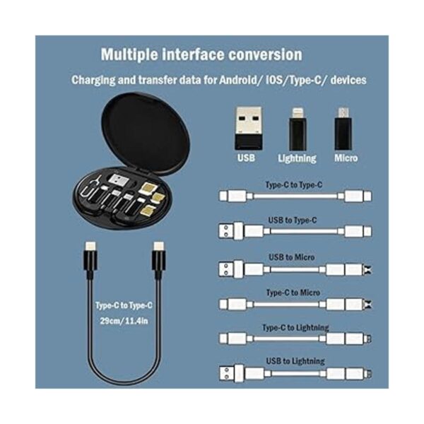 Caja de almacenamiento de conversión de cable adaptador_3