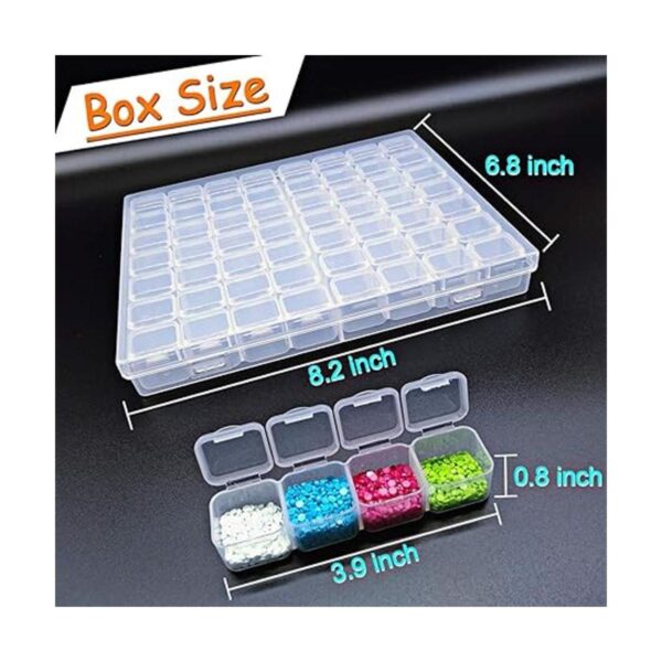 Caja de contenedores de pintura de diamantes de 56_2