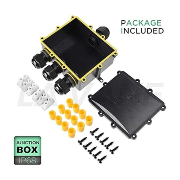 Caja de conexiones eléctrica de 4 vías La Vane IP68