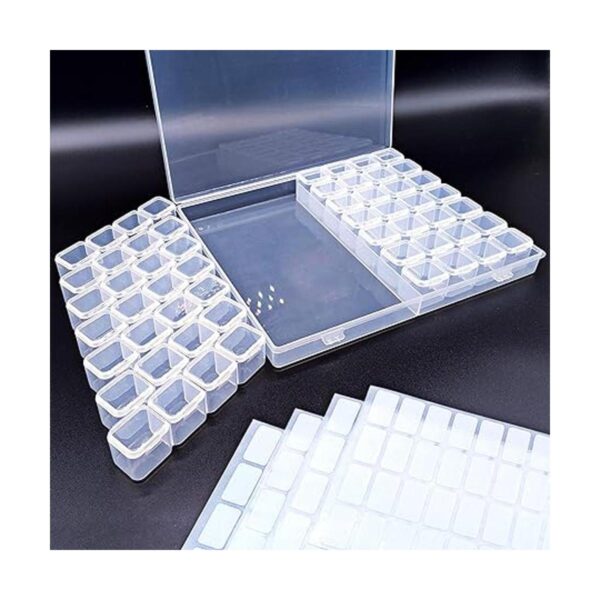 Caja de contenedores de pintura de diamantes de 56_1
