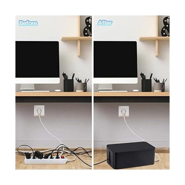 Caja de gestión de cables paquete de 3 cajas_4