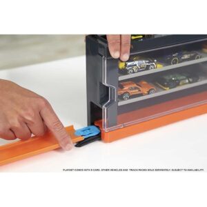 Caja de exhibición interactiva Hot Wheels con 8 autos Hot_2