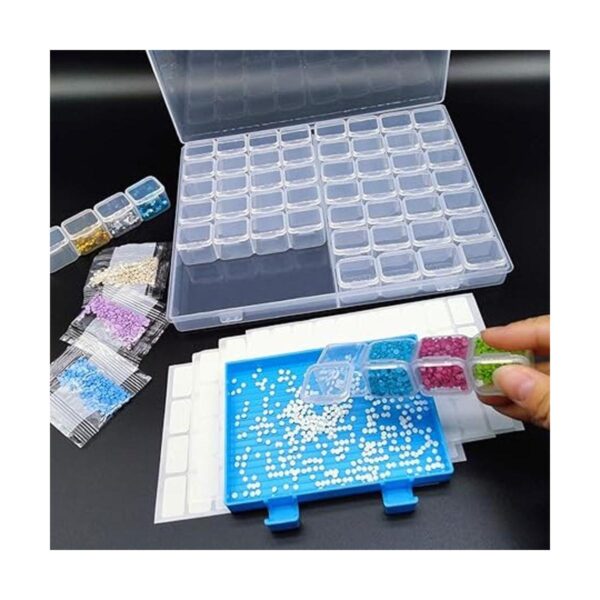 Caja de contenedores de pintura de diamantes de 56_5