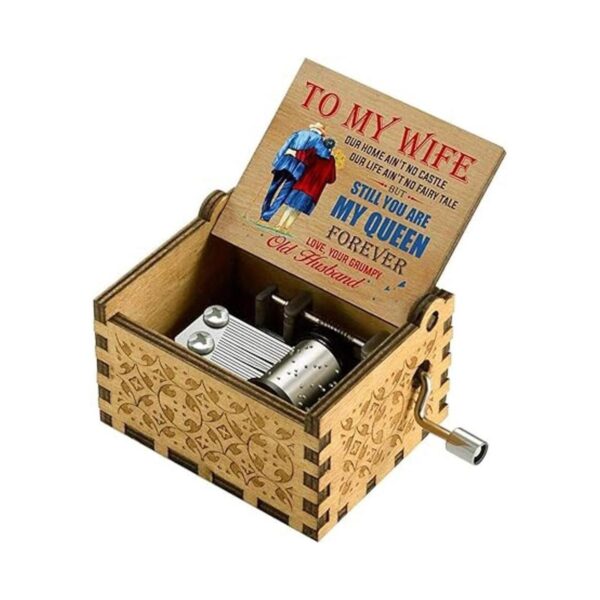 Caja de música regalo para esposa San Valentín_2
