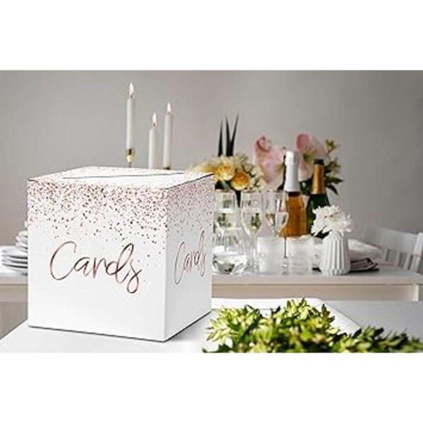 Caja de tarjetas de 8 pulgadas caja de recepción de_3