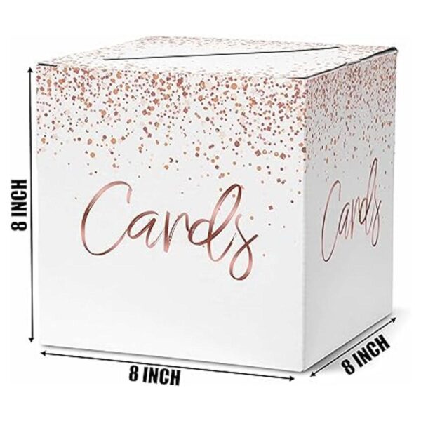 Caja de tarjetas de 8 pulgadas caja de recepción de_2