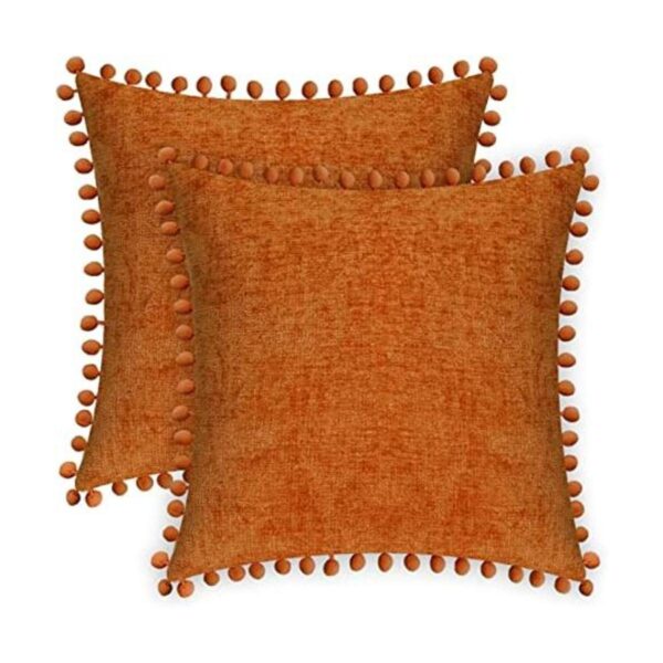 CaliTime Juego de 2 fundas de almohada acogedoras de_1