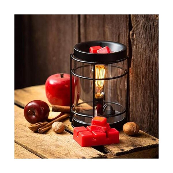 Calentador de velas eléctrico de bombilla vintage con