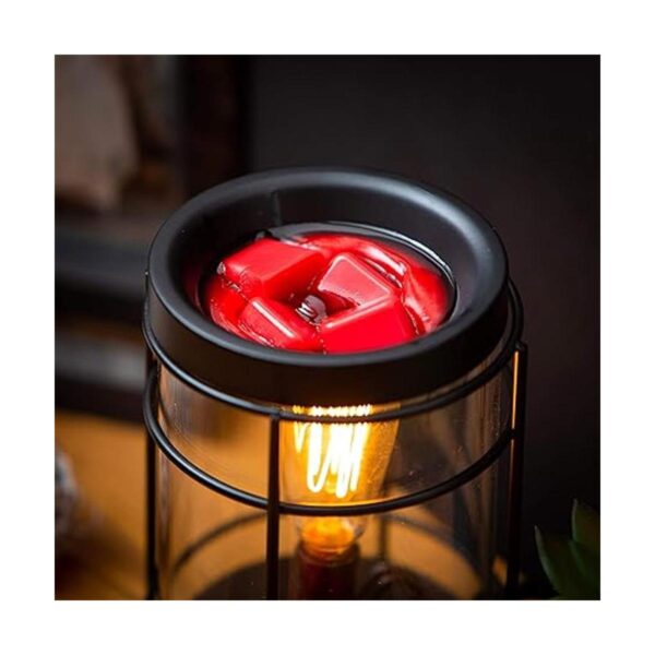Calentador de velas eléctrico de bombilla vintage con