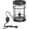 Calentador de velas eléctrico de bombilla vintage con